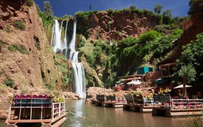 Excursión de 1 día desde Marrakech a las cascadas de Ouzoud
